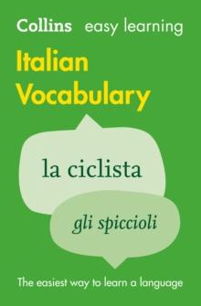 Easy Learning Italian Vocabulary : Trusted Support for Learning