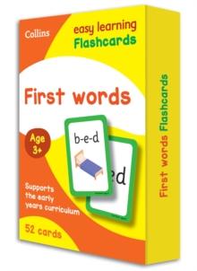 First Words Flashcards : Ideal for Home Learning