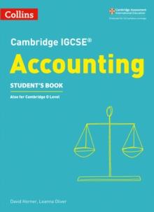 Cambridge IGCSE Accounting Student's Book