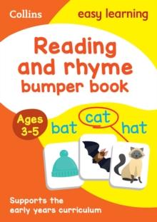 Reading and Rhyme Bumper Book Ages 3-5 : Ideal for Home Learning