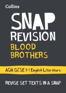 Blood Brothers: AQA GCSE 9-1 Grade English Literature Text Guide : Ideal for the 2024 and 2025 Exams