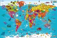 Collins Childrens World Wall Map : An Illustrated Poster for Your Wall