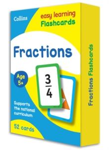 Fractions Flashcards : Ideal for Home Learning