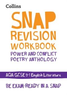 AQA Poetry Anthology Power and Conflict Workbook : Ideal for the 2024 and 2025 Exams