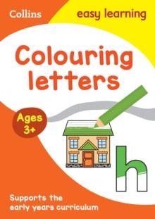 Colouring Letters Early Years Age 3+