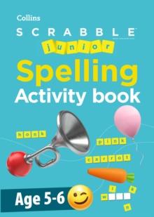 SCRABBLE Junior Spelling Activity book Age 5-6