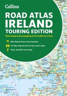 Road Atlas Ireland : Touring Edition A4 Paperback