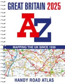 Great Britain A-Z Handy Road Atlas 2025 (A5 Spiral)