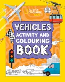 Vehicles Activity and Colouring Book