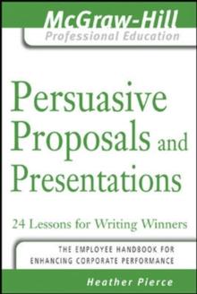 Persuasive Proposals and Presentations