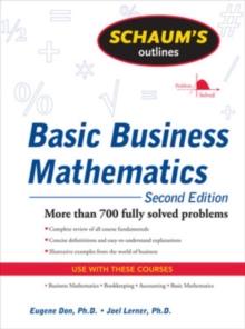 Schaum's Outline of Basic Business Mathematics, 2ed