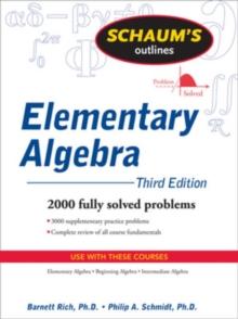 Schaum's Outline of Elementary Algebra, 3ed