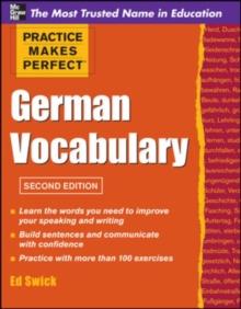 Practice Makes Perfect German Vocabulary