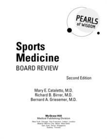 Sports Medicine Board Review