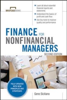 Finance For Nonfinancial Managers, Second Edition (Briefcase Books Series)