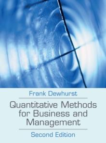 EBOOK: Quantitative Methods for Business and Management