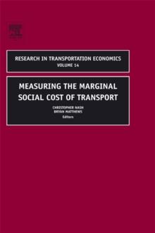 Measuring the Marginal Social Cost of Transport