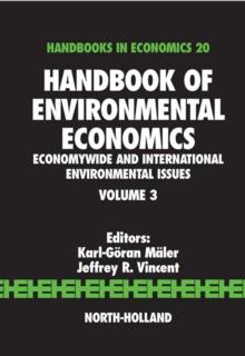 Handbook of Environmental Economics : Economywide and International Environmental Issues