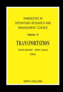 Handbooks in Operations Research and Management Science: Transportation