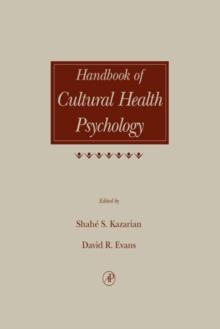 Handbook of Cultural Health Psychology