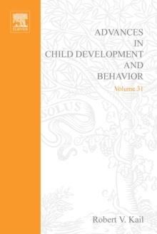 Advances in Child Development and Behavior