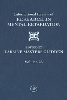 International Review of Research in Mental Retardation