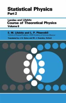 Statistical Physics : Theory of the Condensed State