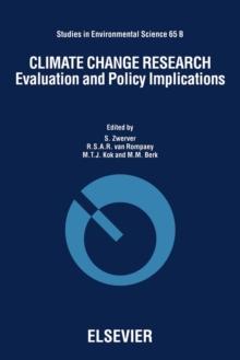 Climate Change Research : Evaluation and Policy Implications