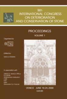 Proceedings of the 9th International Congress on Deterioration and Conservation of Stone