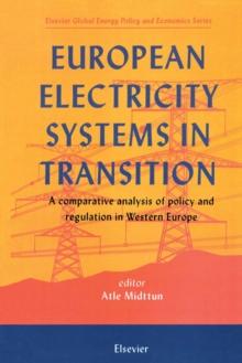 European Electricity Systems in Transition : A comparative analysis of policy and regulation in Western Europe