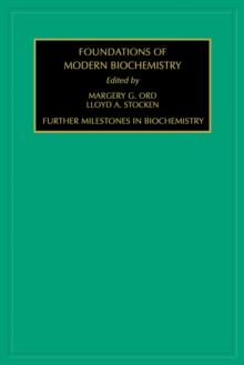 Further Milestones in Biochemistry