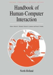 Handbook of Human-Computer Interaction