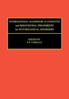 International Handbook of Cognitive and Behavioural Treatments for Psychological Disorders