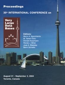 Proceedings 2003 VLDB Conference : 29th International Conference on Very Large Databases (VLDB)