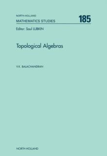 Topological Algebras