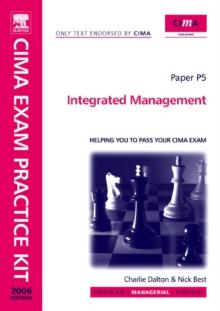 CIMA Exam Practice Kit Integrated Management