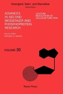 Calcium Regulation of Cellular Function