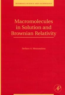 Macromolecules in Solution and Brownian Relativity