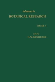 Advances in Botanical Research