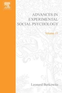 Advances in Experimental Social Psychology