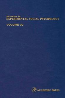 Advances in Experimental Social Psychology