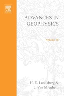 Advances in Geophysics