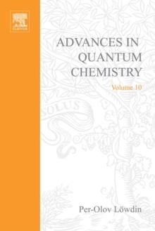 Advances in Quantum Chemistry