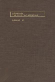 Advances in the Study of Behavior