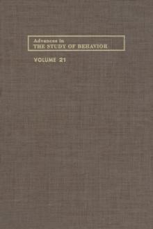 Advances in the Study of Behavior