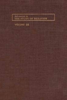 Advances in the Study of Behavior