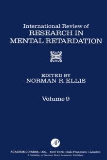 International Review of Research in Mental Retardation