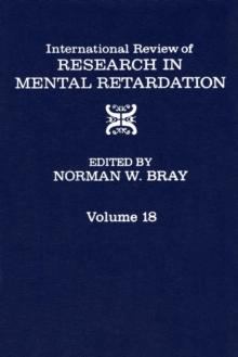 International Review of Research in Mental Retardation