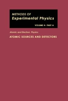 Atomic and Electron Physics : Atomic Sources and Detectors