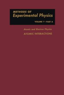 Atomic and Electron Physics : Atomic Interactions